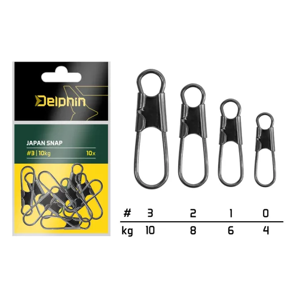 Delphin Japan Snap Kopča #2 10 kom