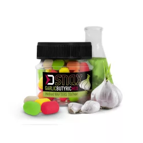   Delphin MIX D SNAX WAFT mamac 10x7mm/20g Češnjak-Maslačna kiselina wafters