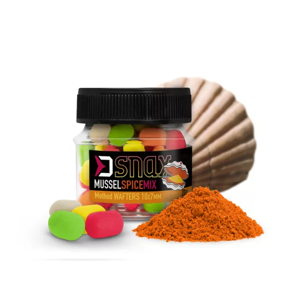 Delphin MIX D SNAX WAFT mamac 10x7mm/20g Školjka-Začin wafters