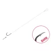 Delphin FLR Sting 12cm 0.30mm #4 Unaprijed vezana udica s bradom i trnom za mamac 6kom