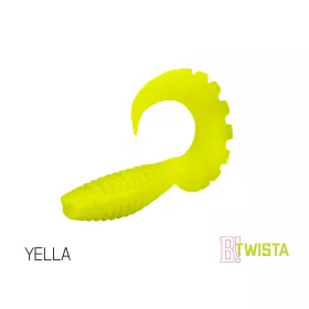 Delphin Twista UVs - Yella 10cm Plastični mamac 5 kom