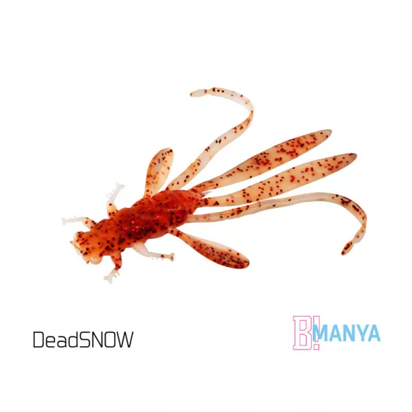Delphin Manya UVs Nimfa - DeadSnow 10,5cm Plastični mamac 5kom