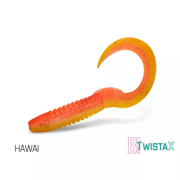 Delphin TwistaX Eeltail UVs - Hawai 15cm Plastični mamac 5 kom