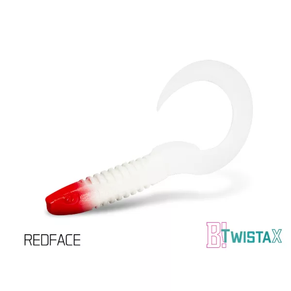 Delphin TwistaX Eeltail UVs - Redface 15cm Plastični mamac 5kom