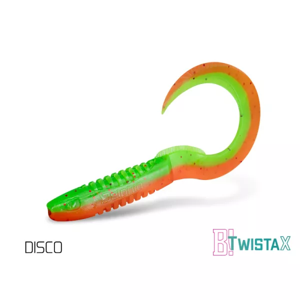 Delphin TwistaX Eeltail UVs - Disco 15cm Plastični mamac 5 kom