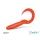 Delphin TwistaX Eeltail UVs - Berry 15cm Plastični mamac 5 kom