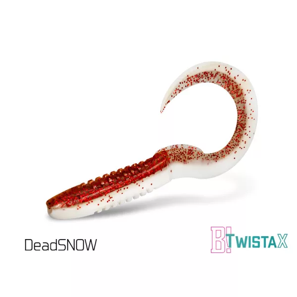Delphin TwistaX Eeltail UVs - DeadSnow 15cm Plastični mamac 5 kom