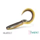 Delphin TwistaX Eeltail UVs - MudGold 15cm Plastični mamac 5 kom