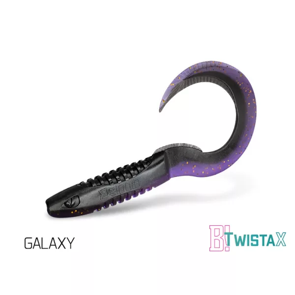 Delphin TwistaX Eeltail UVs - Galaxy 15cm Plastični mamac 5 kom