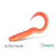 Delphin TwistaX Eeltail UVs - Bloody Milion 15cm Plastični mamac 5 kom