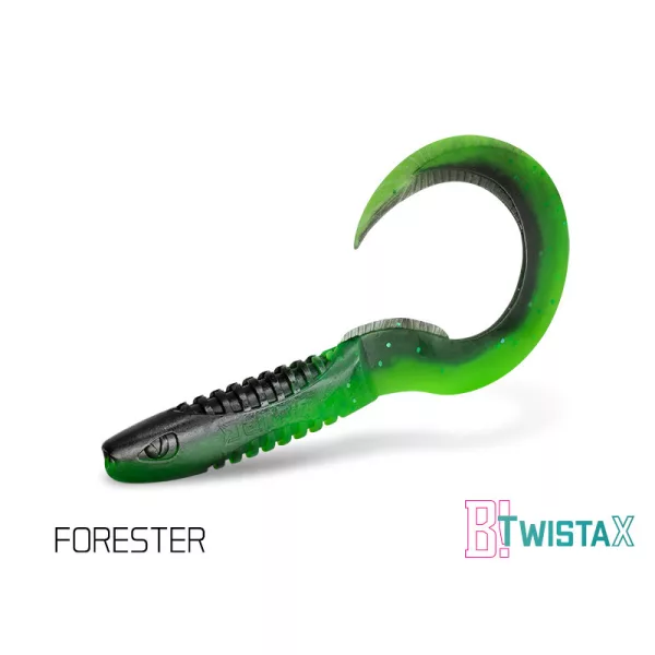 Delphin TwistaX Eeltail UVs - Forester 15cm Plastični mamac 5 kom