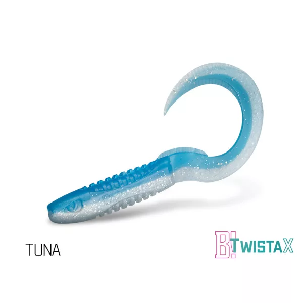Delphin TwistaX Eeltail UVs - Tuna 6cm Plastični mamac 5kom