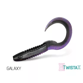   Delphin TwistaX Eeltail UVs - Galaxy 6cm Plastični mamac 5 kom