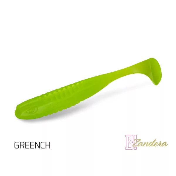 Delphin Zandera FlexiFloat UVs - Greench 12cm Plastični mamac 5kom