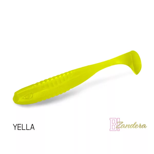 Delphin Zandera FlexiFloat UVs - Yella 12cm Plastični mamac 5kom
