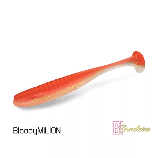 Delphin Zandera FlexiFloat UVs - Bloody Milion 12cm Plastični mamac 5kom