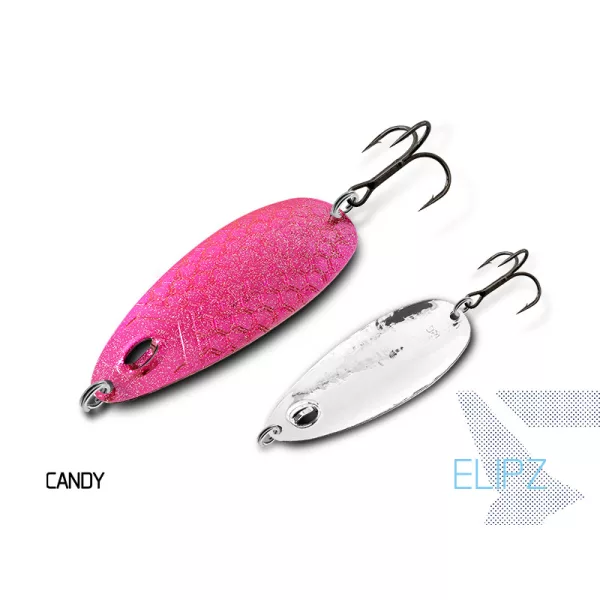 Delphin Elipz FullScale Žlica za varanje #2 12g Candy