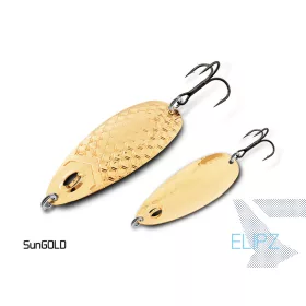 Delphin Elipz FullScale Žlica za varanje #2 12g Sungold