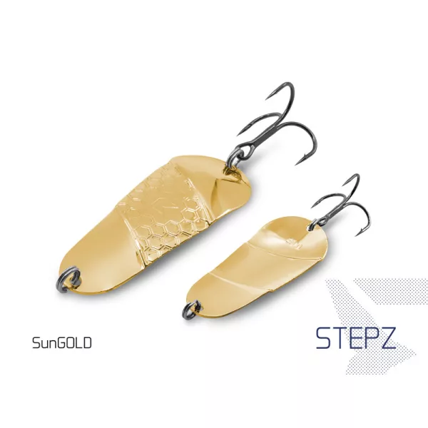 Delphin Stepz StripScale Vibrirajuća žlica #2 10g Sungold