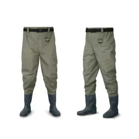 Delphin Hron Pants Do struka visoke ribičke hlače 43