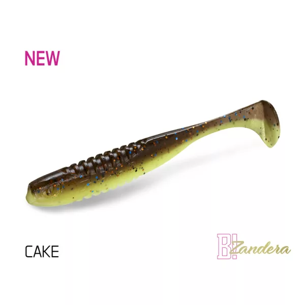 Delphin Zandera UVs Cake 15cm Plastični Mamac 5 kom
