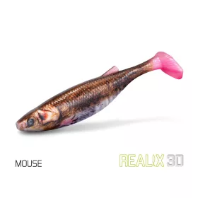 Delphin Realix 3D Mouse 13cm Silikonski Mamac 2kom