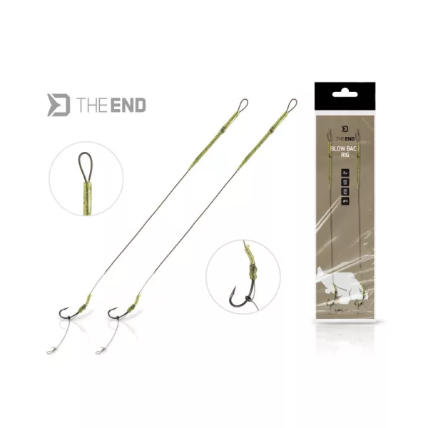 Delphin The End Blow Back Rig 6 Pletena vezana udica 2db