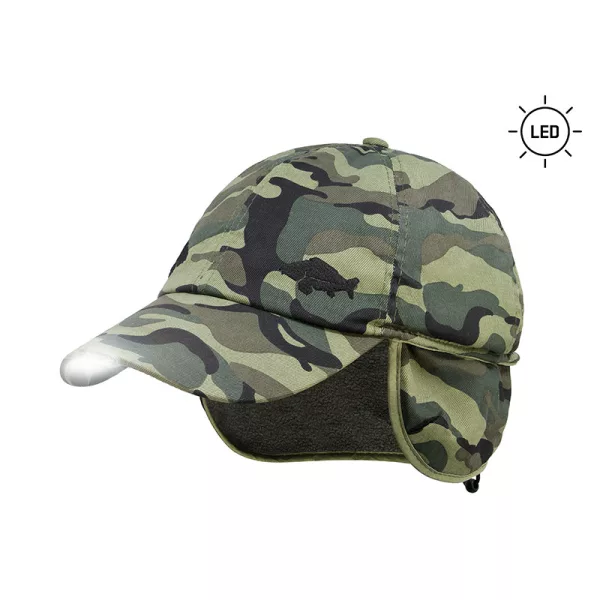 Delphin OutLine Camo Zimska LED Baseball Kapa
