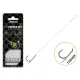 Delphin Fluoro Sting Feeder Rig 8cm Fluorocarbon Gotova vezica 8 Turner udica 10kom