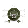 Delphin Ventix Ventilator sa osvjetljenjem 4400mAh