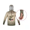 Delphin UV Armor 50+ Trout Kapucnis Hosszúujjú Póló 2XL