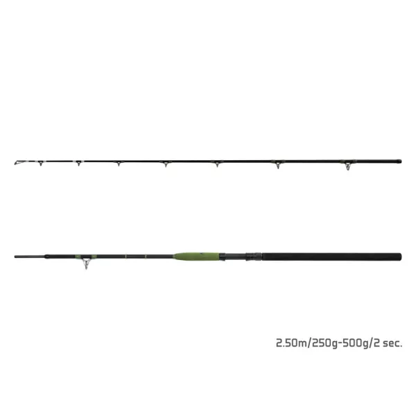 Delphin Energy Catfish 2,50m 250-500gr 2 részes Harcsázó Bot