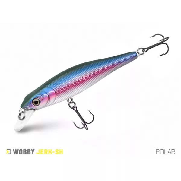 Delphin Wobby Jerk-SH Polar 8cm 6,5gr Wobbler