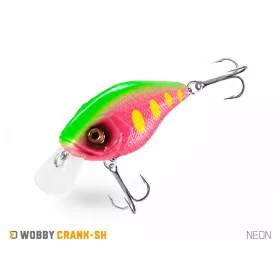 Delphin Wobby Crank-SH Neon 5cm 8gr Wobbler