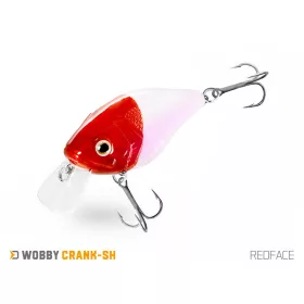 Delphin Wobby Crank-SH Redface 5cm 8gr Wobbler