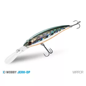 Delphin Wobby Jerk-DP Mirror 9cm 12,5gr Wobbler