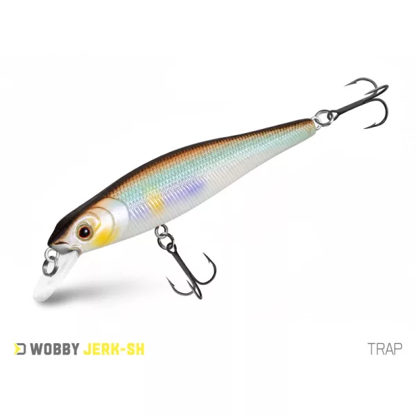 Delphin Wobby Jerk-SH Trap 8cm 6,5gr Wobbler