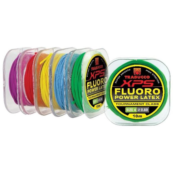Trabucco XPS Fluoro Latex 14/1,8mm 7,5m Puna guma za štap
