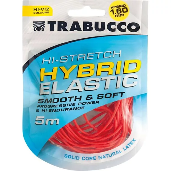 Trabucco HI-Stretch Hybrid Elastic 1,6mm Hibridna guma za štap 5m