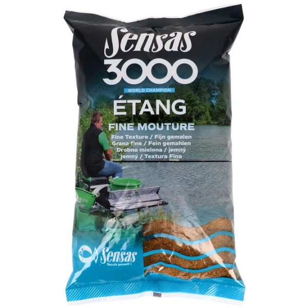 Sensas 3000 Etang Lake Fine Texture Primamna Hrana 1kg