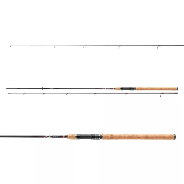 Daiwa Ninja X Light Spin 2,55m 4-18gr 2 részes Pergető Bot