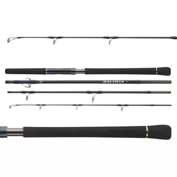 Daiwa Saltiga Air Portable Jigging 1,75m 150-300gr 3 részes Tengeri Pergető Bot