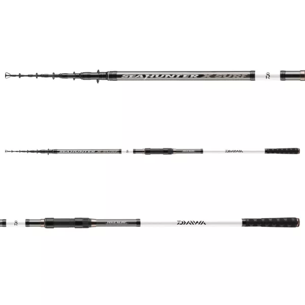 Daiwa Seahunter X Tele Surf 3,90m 60-180gr 6 részes Tengeri Bot