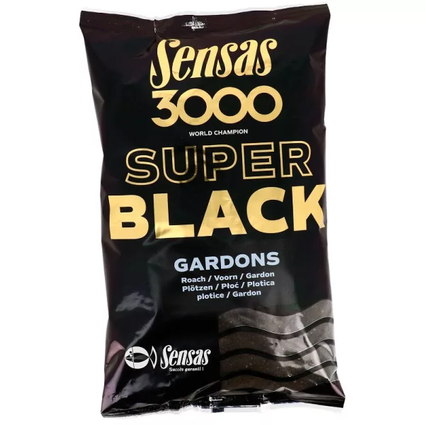 Sensas 3000 Super Black Roach Hrana 1kg