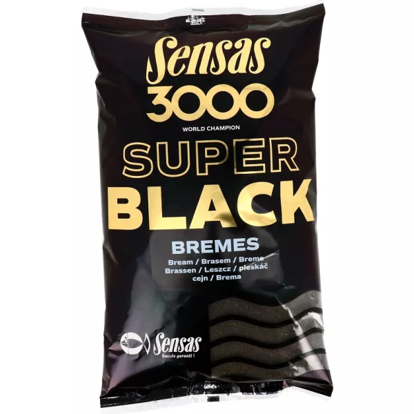 Sensas 3000 Super Crna Deverika Prihrana 1kg
