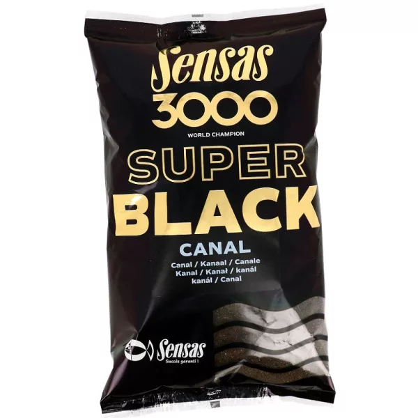 Sensas 3000 Super Crni Kanal Prihrana 1kg
