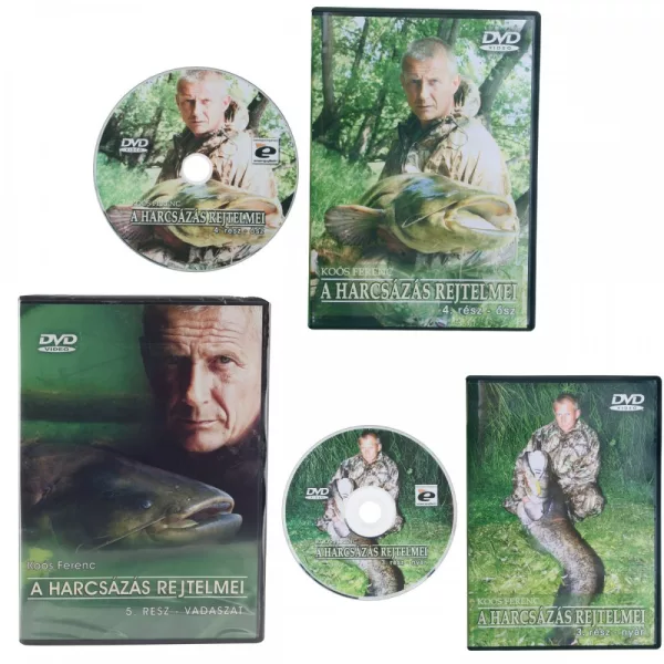 Koós DVD za ribolov soma Triopack