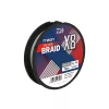 Daiwa N Zon X8 Braid Steel Grey 0,10mm 150m Fonott Főzsinór