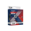 Daiwa N Zon X8 Braid Steel Grey 0,12mm 300m Fonott Főzsinór