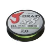 Daiwa J-Braid X8 Chartreuse 0,06mm 3000m Fonott Főzsinór